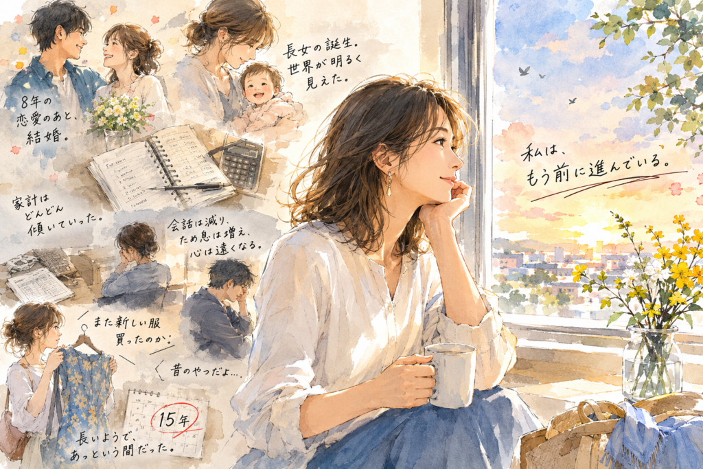 古い服を着て怒られた日から、離婚に向かっていたのかもしれない