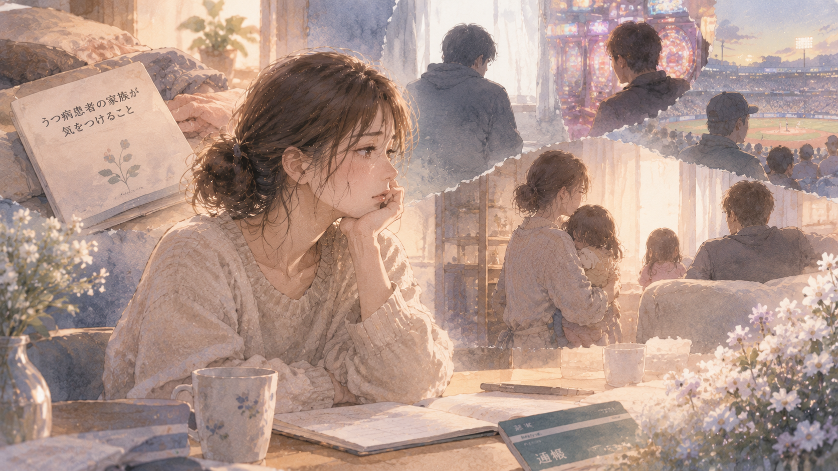ぽつぽつLIFE：うつ病の夫と私