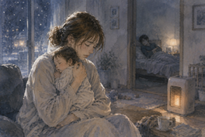 ぽつぽつLIFE：あの冬の夜、私は娘を抱いて途方に暮れた