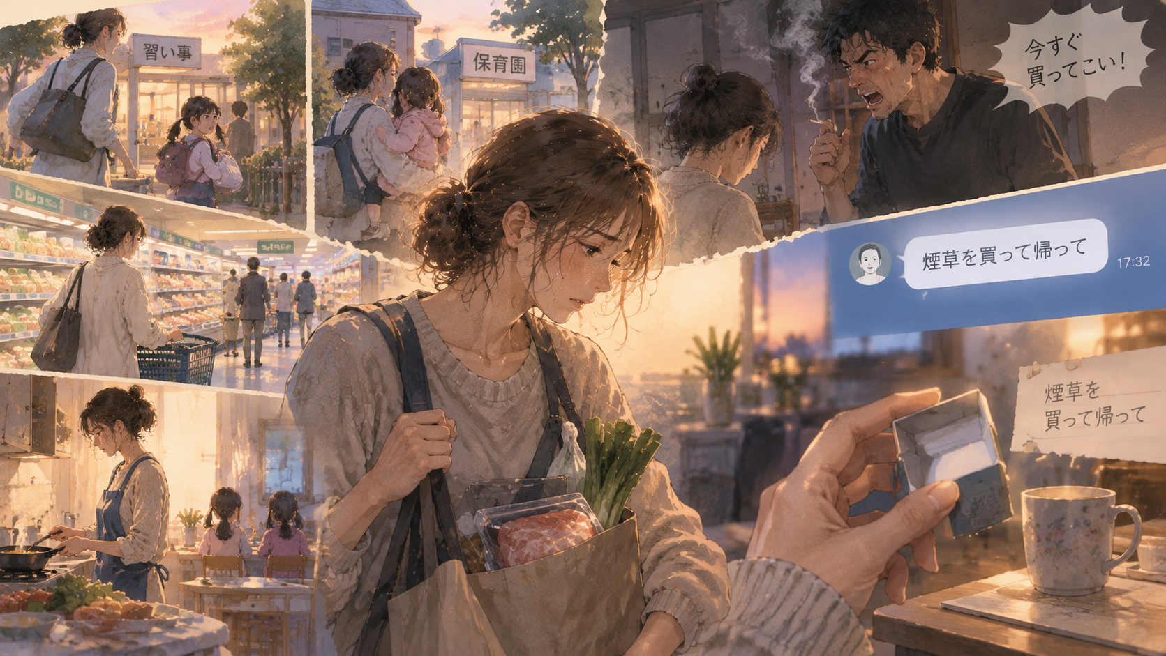 ぽつぽつLIFE:煙草を忘れた日：離婚までの記録